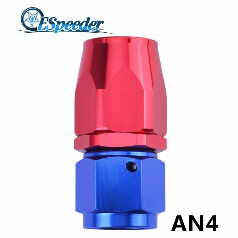 ESPEEDER 4 AN AN-4 Straight Oil Line Fitting Adapter Anoized Aluminum 0 Degree Swivel Fitting Hose End Fuel Reusable Pipe Joints
ESPEEDER 4 AN AN-4 Straight Oil Line Fitting Adapter Anoized Aluminum 0 Degree Swivel Fitting Hose End Fuel Reusable Pipe Joints