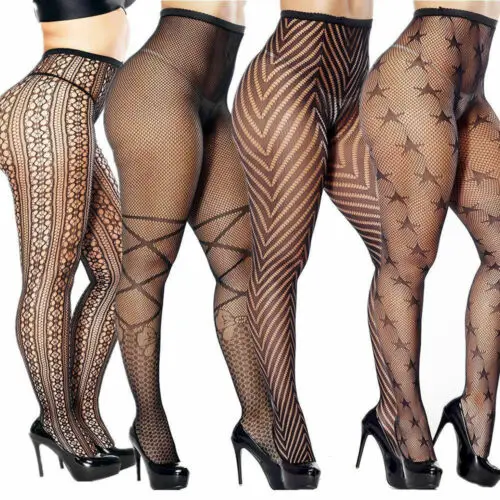 Hirigin Women's Pantyhose Tights Fishnet Mesh Stockings Underwear Lace Sheer Plus Size
Hirigin Women's Pantyhose Tights Fishnet Mesh Stockings Underwear Lace Sheer Plus Size
