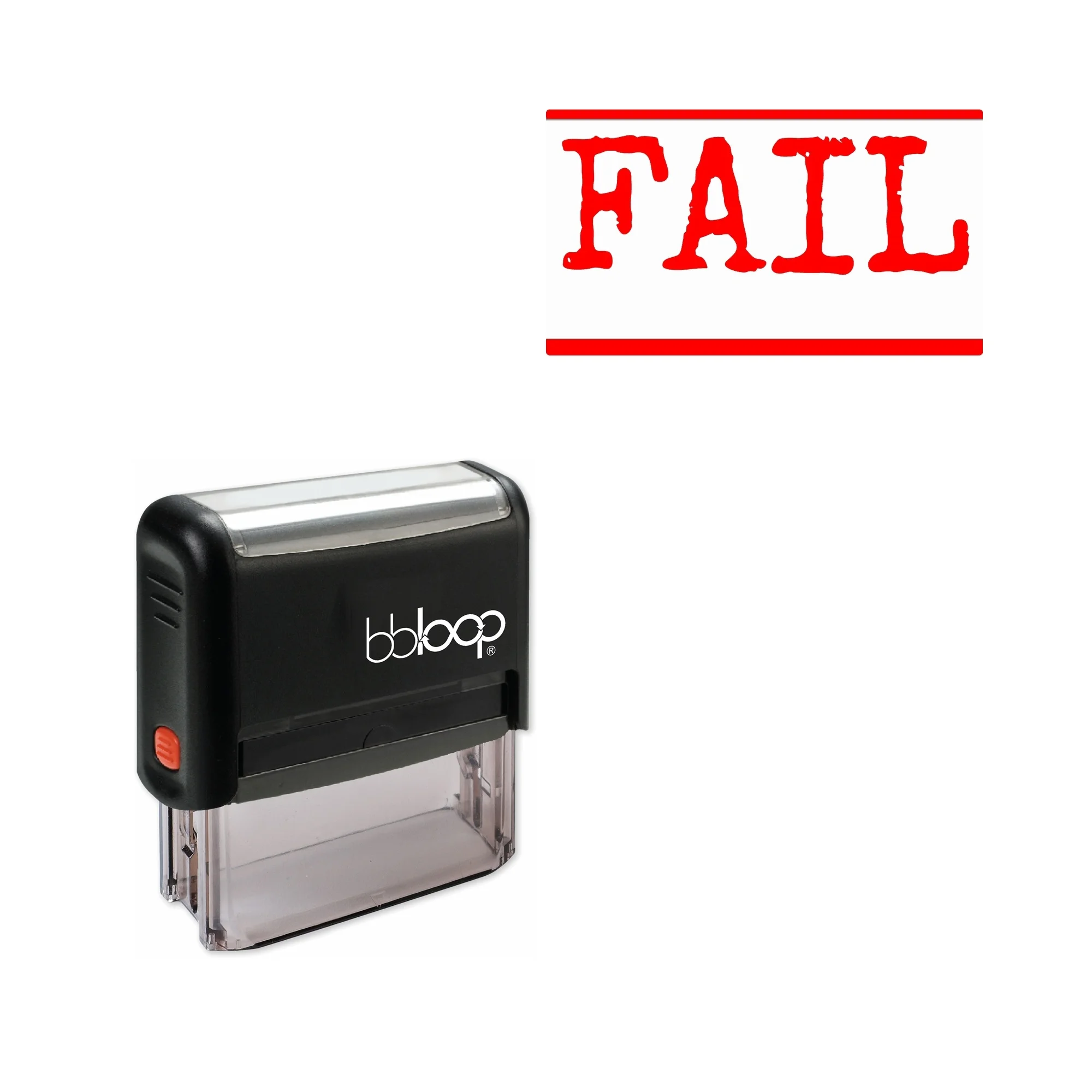Bbloop 'FAIL' самостоятельная печать офиса, прямоугольный стиль пишущей машинки
Bbloop 'FAIL' самостоятельная печать офиса, прямоугольный стиль пишущей машинки