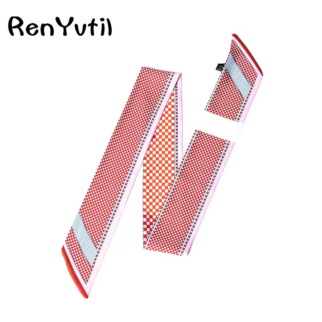 2019 New Geometric Floral Print Silk Scarf Women Luxury Brand Scarf Bag Ribbons Fashion Head Scarf Small Long Skinny Scarves
2019 New Geometric Floral Print Silk Scarf Women Luxury Brand Scarf Bag Ribbons Fashion Head Scarf Small Long Skinny Scarves