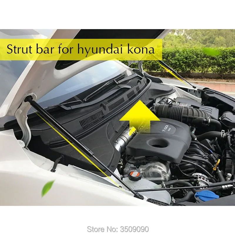 For Hyundai kauai Hood Damper Lift Strut Support Rod Bracket Hydraulic bars Car Accessories For Hyundai Kona 2017 2018 2pcs/set
For Hyundai kauai Hood Damper Lift Strut Support Rod Bracket Hydraulic bars Car Accessories For Hyundai Kona 2017 2018 2pcs/set