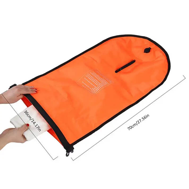 Inflatable Swimming Flotation Bag Life Buoy Pool Dry Waterproof Bag For Swimming Drifting With Double Airbag Valve 40
Inflatable Swimming Flotation Bag Life Buoy Pool Dry Waterproof Bag For Swimming Drifting With Double Airbag Valve 40