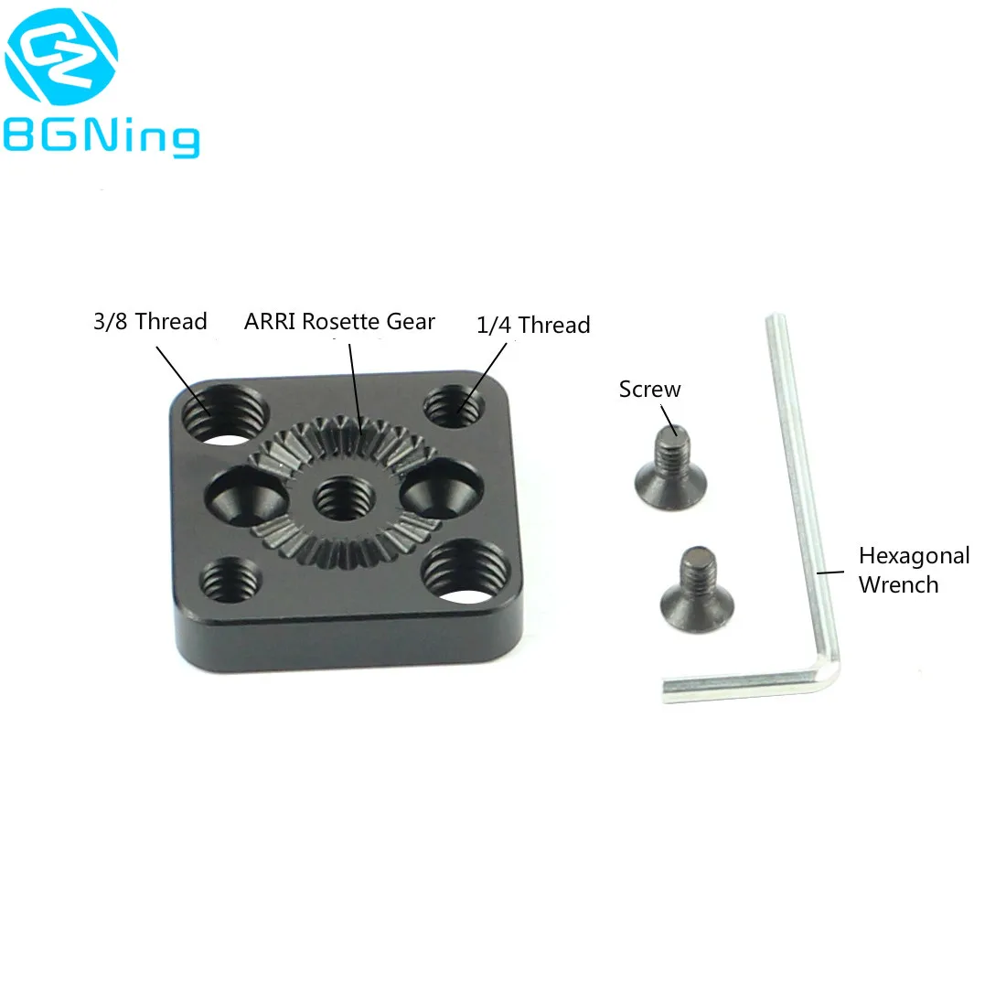 M4 to 3/8 Handle Gimbal External Mount Quick Release Plate for Arri Standard Rosette 1/4 Screw Monitor Holder for DJI Ronin S
M4 to 3/8 Handle Gimbal External Mount Quick Release Plate for Arri Standard Rosette 1/4 Screw Monitor Holder for DJI Ronin S