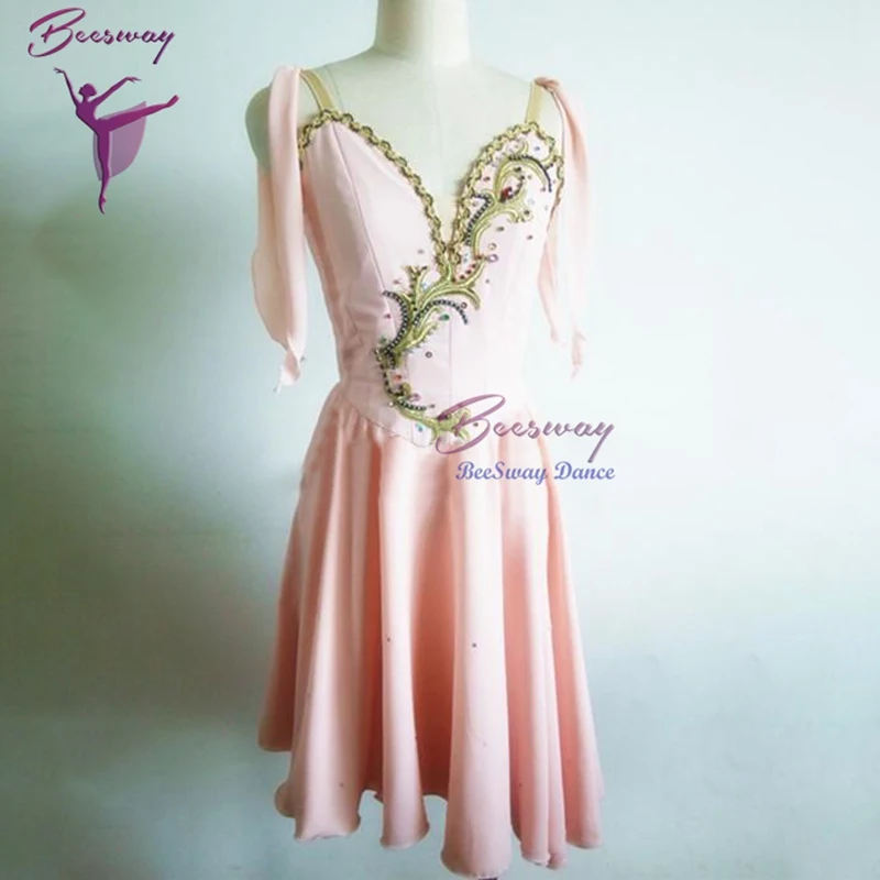 women peach pink classical ballet dress Cupid Ballet Stage Costume Diana And Acteon Variation Ballet Dress Attire
women peach pink classical ballet dress Cupid Ballet Stage Costume Diana And Acteon Variation Ballet Dress Attire