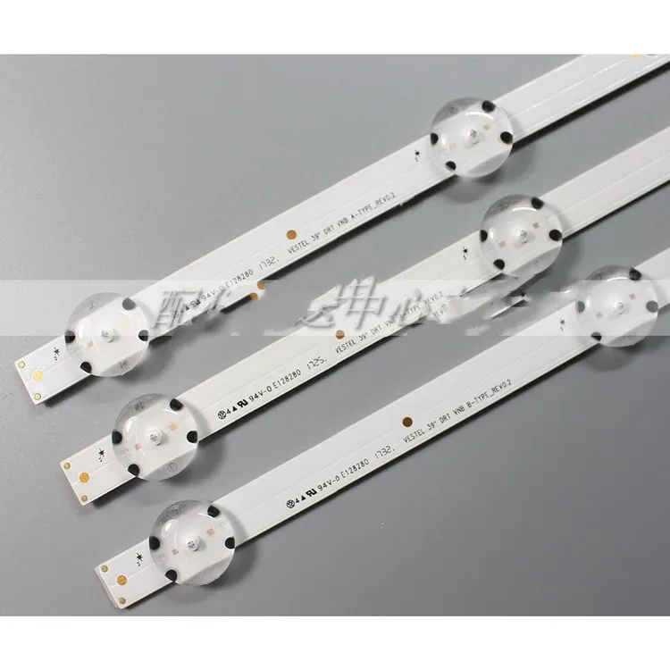 New 5set=15pcs 73CM LED backlight strip for VESTEL 39" DRT VNB A B-TYPE LUXOR LUX01390001 Finlux FIN39FHD440BK VES390UNDA-2D-N11
New 5set=15pcs 73CM LED backlight strip for VESTEL 39" DRT VNB A B-TYPE LUXOR LUX01390001 Finlux FIN39FHD440BK VES390UNDA-2D-N11