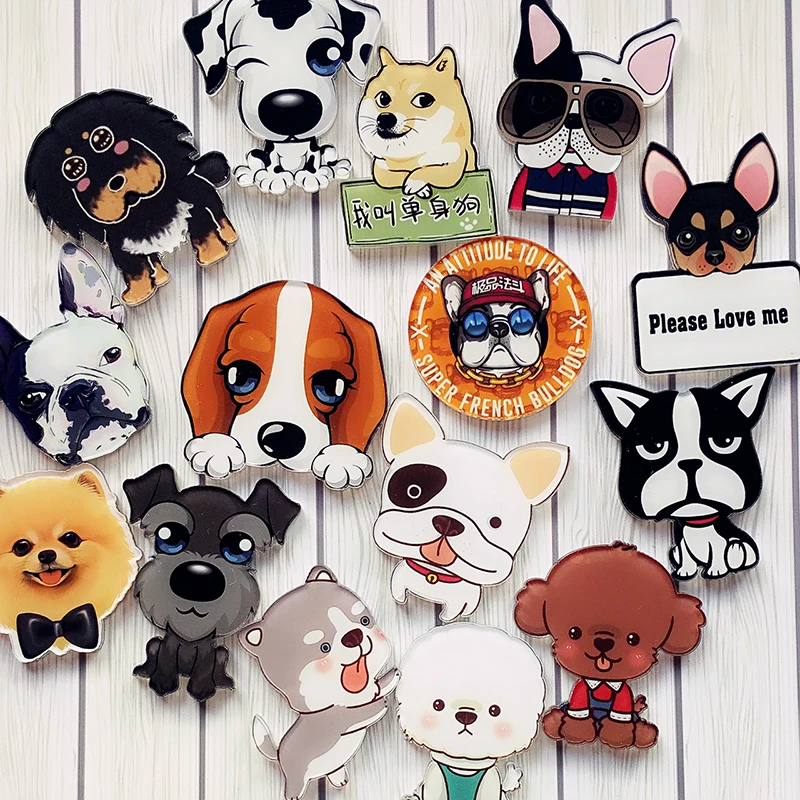 Pet Dog 1PC High Quality Fridge Magnet Cartoon Home Decoration Hot Sale Acrylic Trendy Cute Magnetic Sticker
Pet Dog 1PC High Quality Fridge Magnet Cartoon Home Decoration Hot Sale Acrylic Trendy Cute Magnetic Sticker