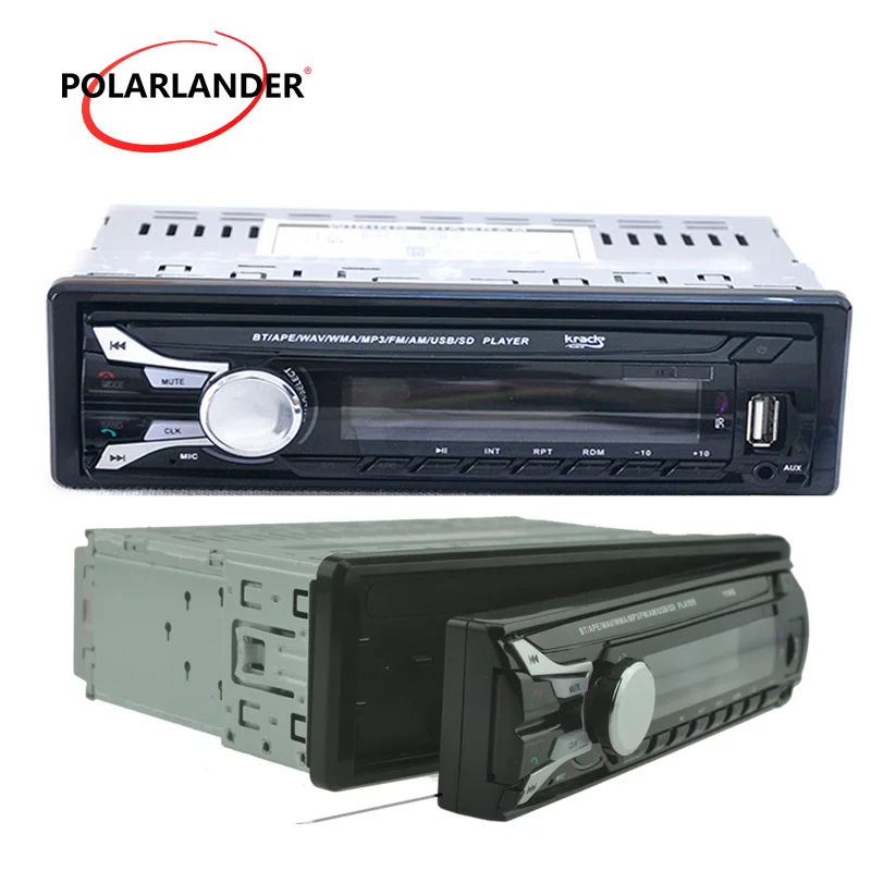 Автомагнитола с bluetooth 1 Din стерео FM USB/SD AUX аудио mp3 плеер|audio player|detachable front panelfm usb |