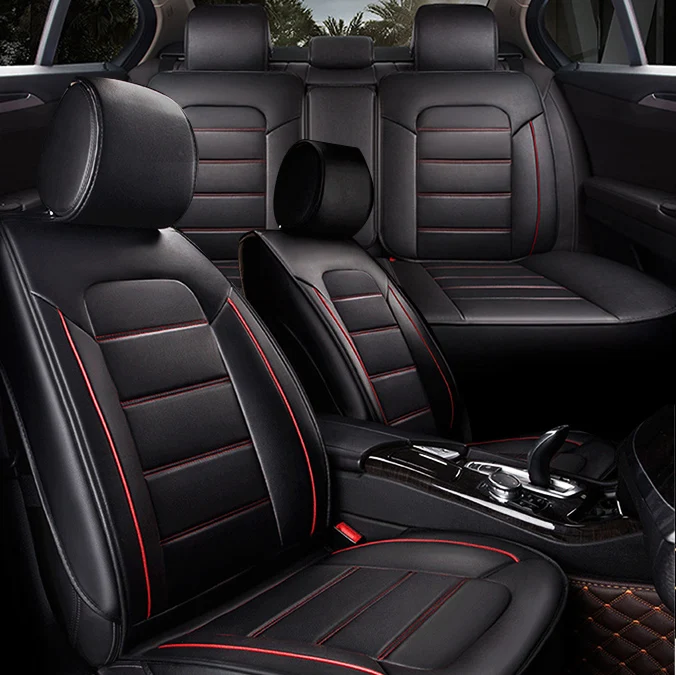Universal Luxury Full Seat PU Leather Sponge Fabric Car Seat Cover 3D Breathable Cushions
Universal Luxury Full Seat PU Leather Sponge Fabric Car Seat Cover 3D Breathable Cushions
