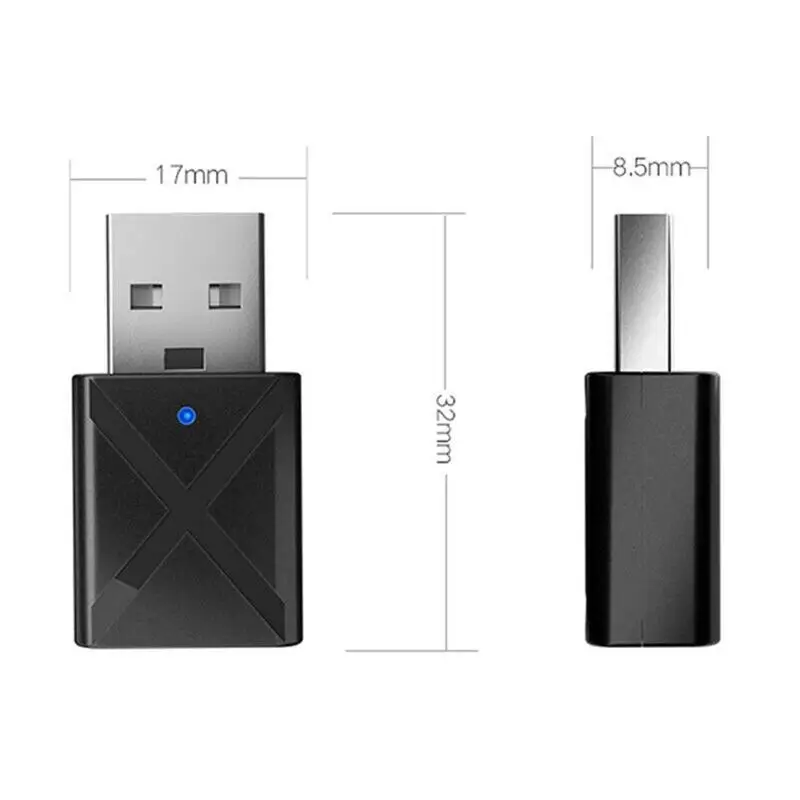 Wireless Bluetooth USB Adapter 5.0 Music Audio Receiver Transmitter for PC Computer Audio Receiver Transmitter New Arrival
Wireless Bluetooth USB Adapter 5.0 Music Audio Receiver Transmitter for PC Computer Audio Receiver Transmitter New Arrival