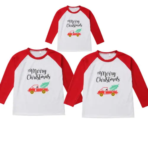 XMAS Mother Daughter Family Matching Women Girl T-shirt Long Sleeve Cotton Casual Christmas Tops Clothes Girls 3-8T
XMAS Mother Daughter Family Matching Women Girl T-shirt Long Sleeve Cotton Casual Christmas Tops Clothes Girls 3-8T