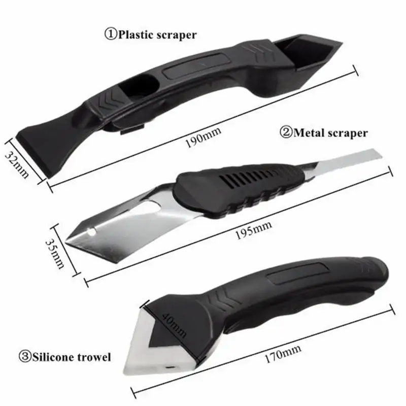 3/4/5/8/10pcs Home Remover Caulk Finisher Sealant Smooth Scraper Grout Kit Tools Window Door Silicone Glass Cement Scraper Tool
3/4/5/8/10pcs Home Remover Caulk Finisher Sealant Smooth Scraper Grout Kit Tools Window Door Silicone Glass Cement Scraper Tool