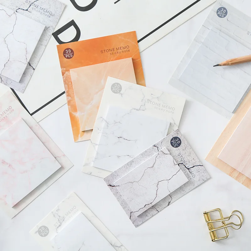 Marble Memo Pad Self Adhesive Paper Stone Printing Sticky Notes Bookmark School Office Stationery Supplies Note Pad Tools
Marble Memo Pad Self Adhesive Paper Stone Printing Sticky Notes Bookmark School Office Stationery Supplies Note Pad Tools