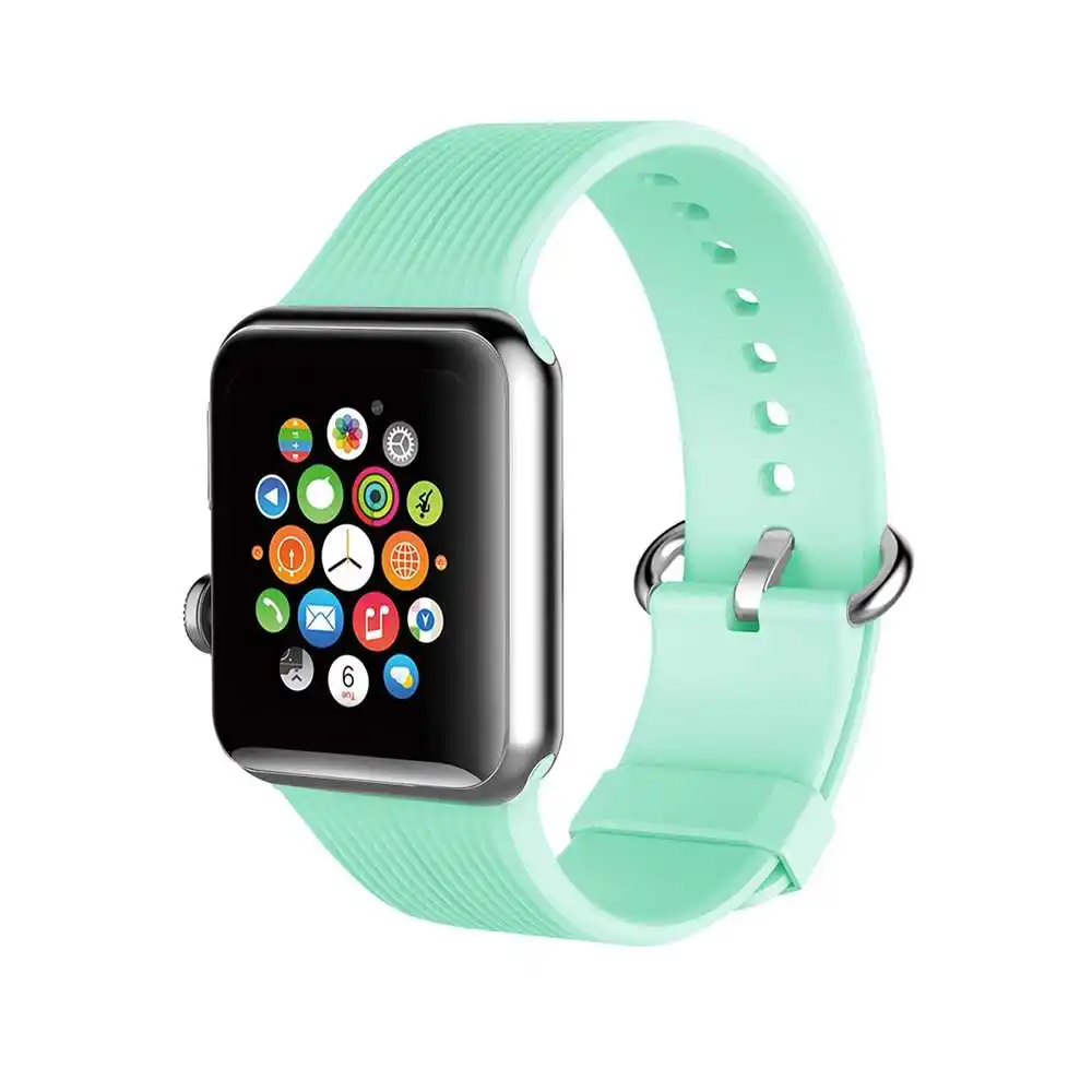 44mm 40mm Sport Silicone Band For Apple Watch Series 4 3 2 1 38 /42mm Wrist Bracelet Strap For iWatch Edition Replacement Bands
44mm 40mm Sport Silicone Band For Apple Watch Series 4 3 2 1 38 /42mm Wrist Bracelet Strap For iWatch Edition Replacement Bands