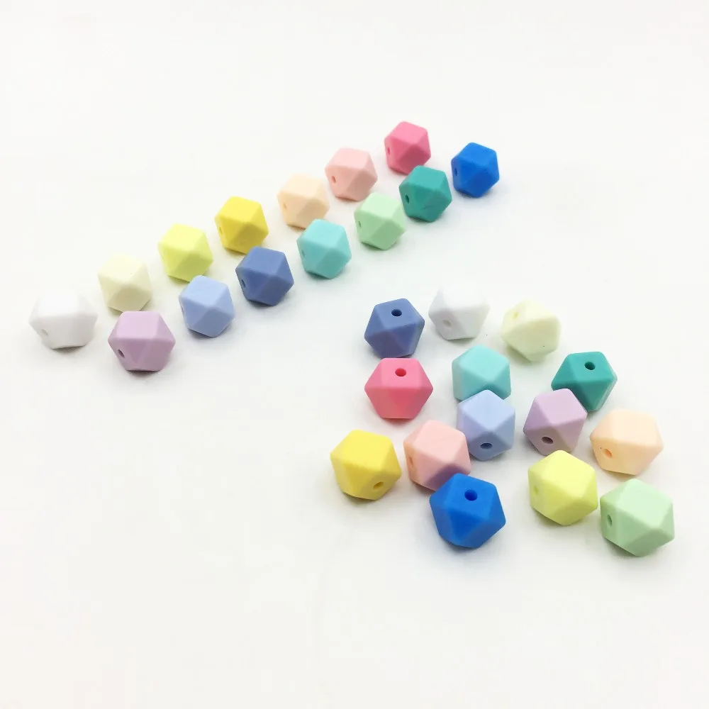 17mm Hexagon Silicone Beads Pink Diy Teething Pacifier Chain BPA Free Silicone Food Grade Baby Teether-baby pink-pale bule
17mm Hexagon Silicone Beads Pink Diy Teething Pacifier Chain BPA Free Silicone Food Grade Baby Teether-baby pink-pale bule
