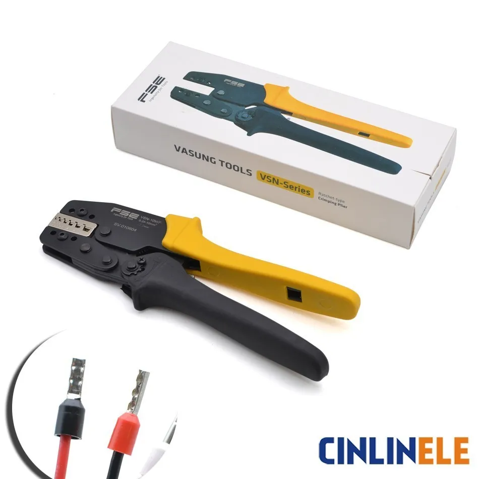 VSN-10WF-10 мм 23-7AWG высокое качество точность провода разъем обжимной щипцы для наращивания волос VE трубки Bootlace терминал инструмент 0,25 всн 10WF FSE
VSN-10WF-10 мм 23-7AWG высокое качество точность провода разъем обжимной щипцы для наращивания волос VE трубки Bootlace терминал инструмент 0,25 всн 10WF FSE