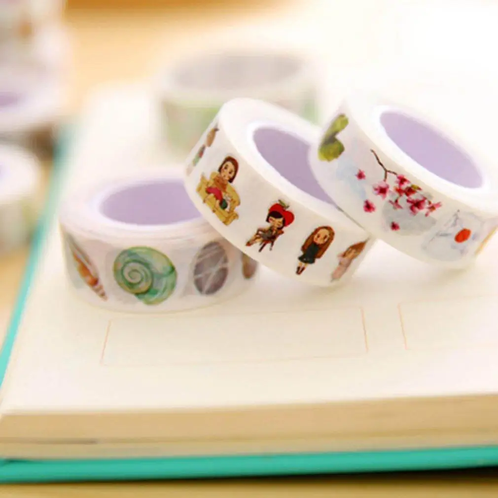Lovely Decorative Tape Scrapbook Masking Labeling Diary Self-Adhesive Sticker
Lovely Decorative Tape Scrapbook Masking Labeling Diary Self-Adhesive Sticker