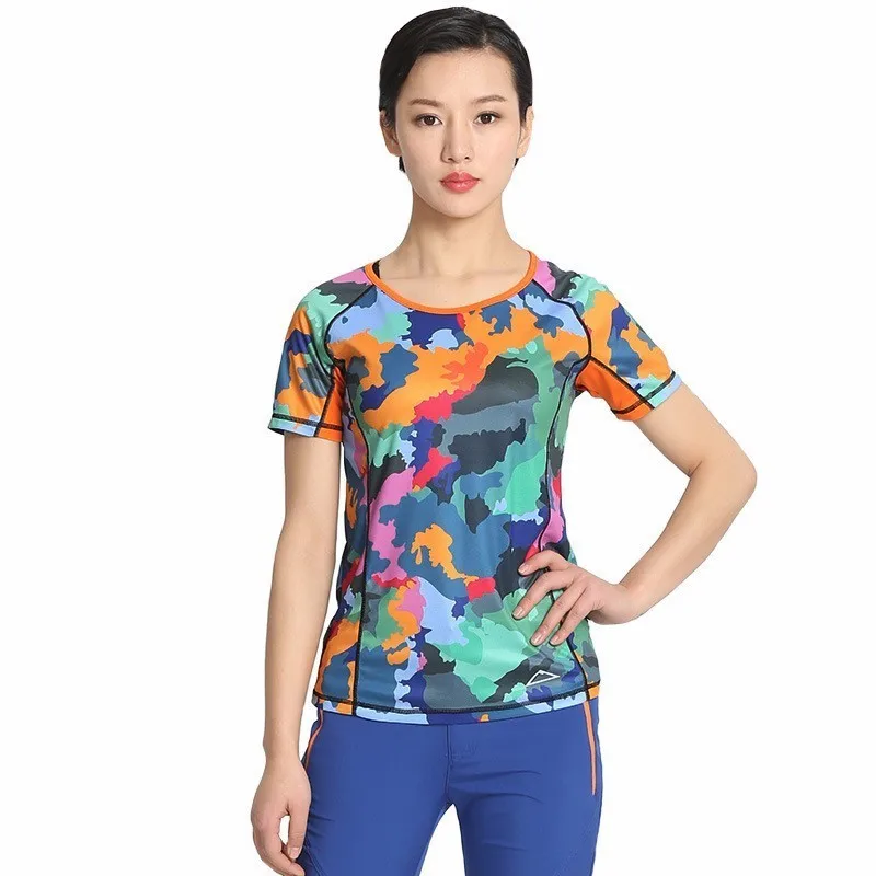Women Summer Outdoors Camouflage Run Motion Working Trekking Sunscreen Ventilation Perspire Clothes Male Short Sleeve T-shirt
Women Summer Outdoors Camouflage Run Motion Working Trekking Sunscreen Ventilation Perspire Clothes Male Short Sleeve T-shirt