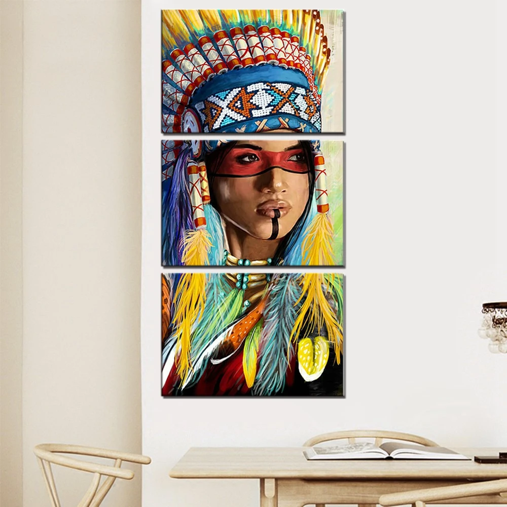 Abstract Tribe Girl Feather Vintage Home Decor Abstract Poster and Print Canvas Painting for Room Hallway Wall Art Dropshipping
Abstract Tribe Girl Feather Vintage Home Decor Abstract Poster and Print Canvas Painting for Room Hallway Wall Art Dropshipping