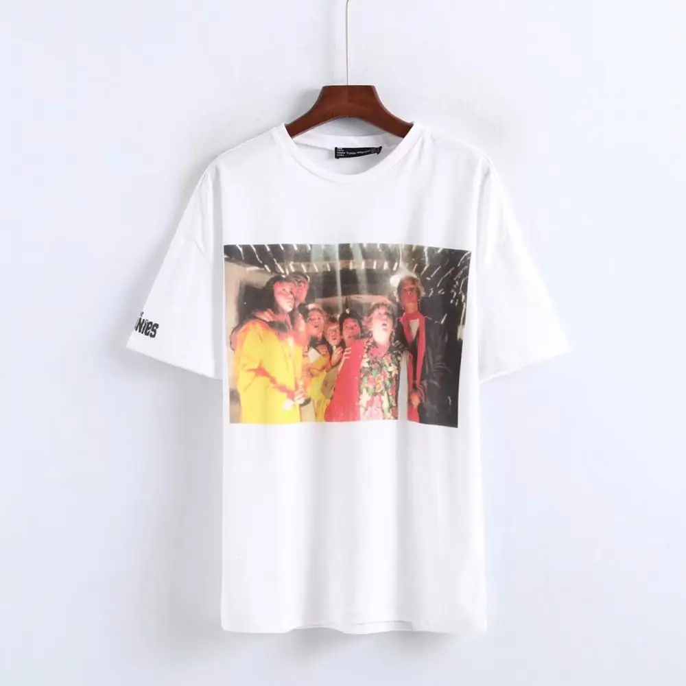 Women Loose T shirts 2019 Summer New Arrival Cotton Jersey O-Neck Short Sleeve Casual White Tops Feminino T-Shirt Tees
Women Loose T shirts 2019 Summer New Arrival Cotton Jersey O-Neck Short Sleeve Casual White Tops Feminino T-Shirt Tees