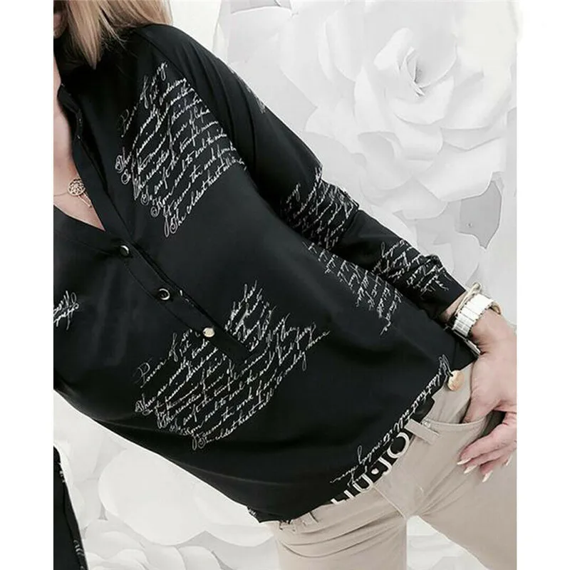 Women Boho Floral Printed Blouse 2019 Spring Summer Long Sleeve V-neck Loose Top Shirt Ladies OL Work Plain Casual Button Blouse
Women Boho Floral Printed Blouse 2019 Spring Summer Long Sleeve V-neck Loose Top Shirt Ladies OL Work Plain Casual Button Blouse