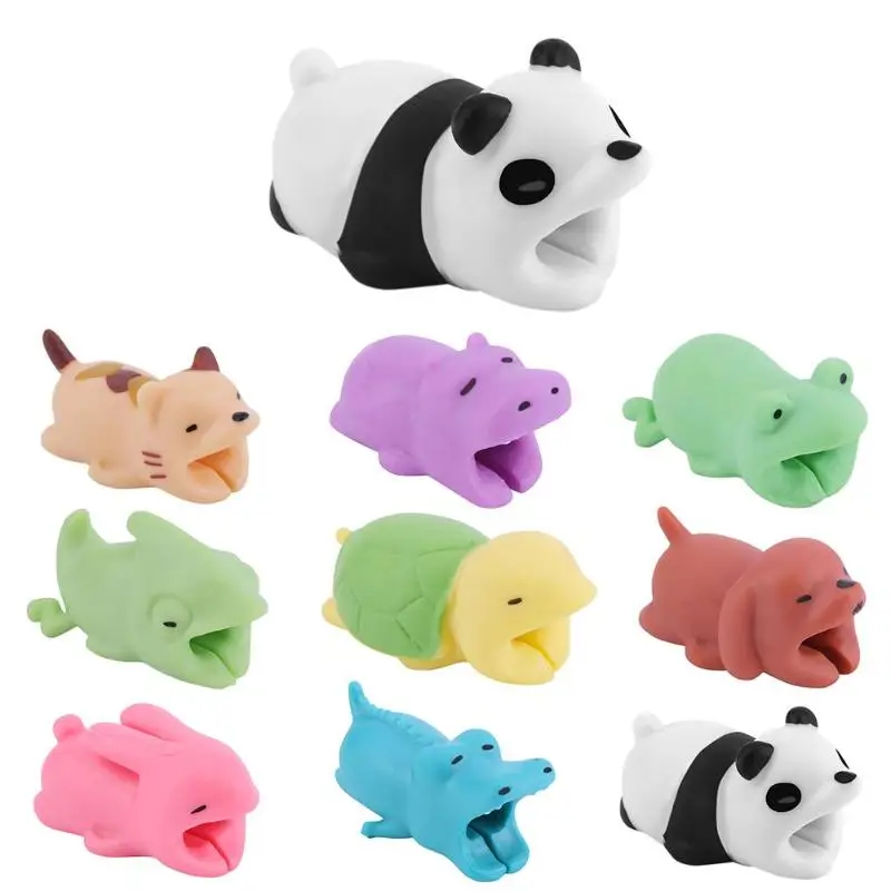 Alloyseed Cute Bite Cartoon Animal Cable Protector Cord Wire Protection Mini Cover Charging Cable Winder
Alloyseed Cute Bite Cartoon Animal Cable Protector Cord Wire Protection Mini Cover Charging Cable Winder