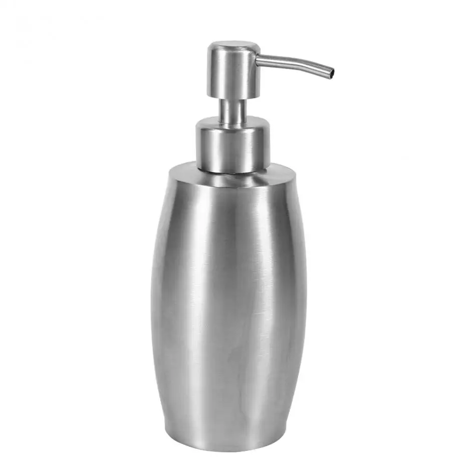 350ml 304 Stainless Steel Liquid Soap Dispenser Bathroom Shampoo Lotion Bottle Pump Manual Sanitizer Container soap bottle
350ml 304 Stainless Steel Liquid Soap Dispenser Bathroom Shampoo Lotion Bottle Pump Manual Sanitizer Container soap bottle