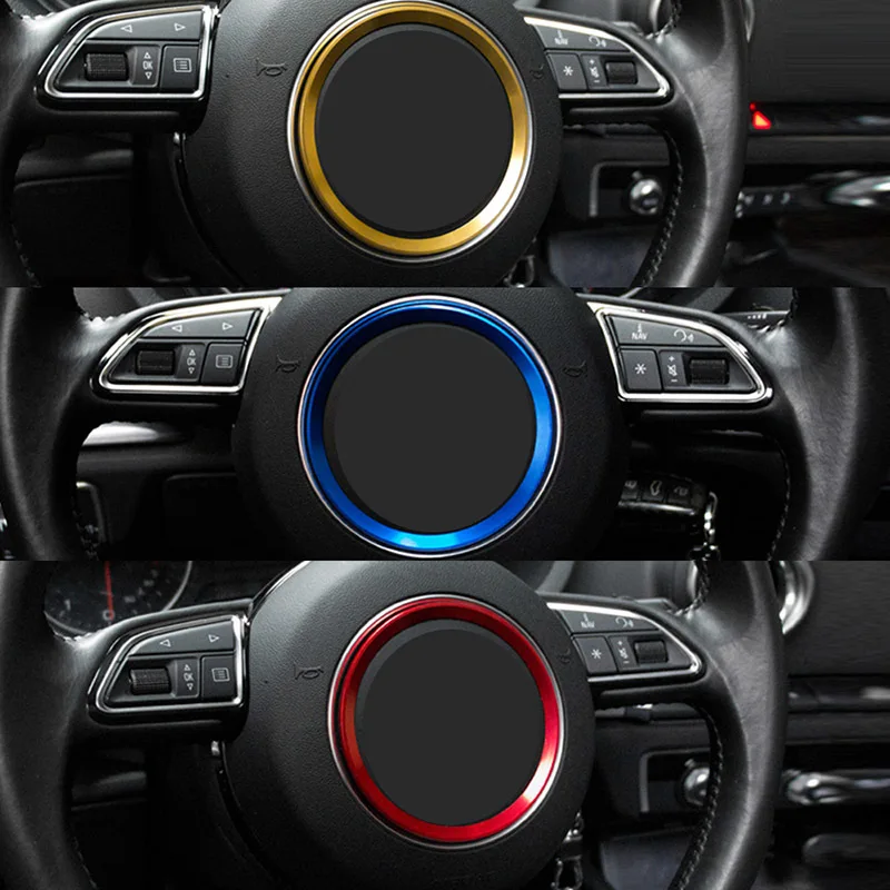 ESPEEDER Steering Wheel Center Decoration Cover Trim Auto Interior JDM For Audi A1 A3 S3 A4 A5 S5 A7 S7 Q3 Q5 TT Blue Red Gold
ESPEEDER Steering Wheel Center Decoration Cover Trim Auto Interior JDM For Audi A1 A3 S3 A4 A5 S5 A7 S7 Q3 Q5 TT Blue Red Gold