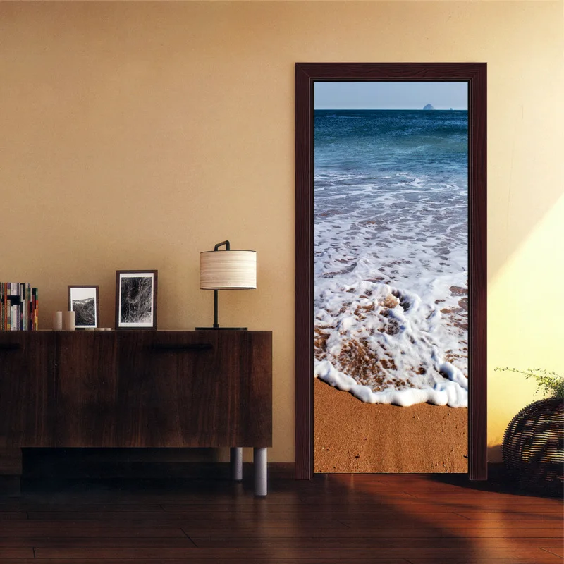 Seaside Spray Door Decoration Stickers Waterproof Door Renovation Bedroom Personality Decals Home Art Mural
Seaside Spray Door Decoration Stickers Waterproof Door Renovation Bedroom Personality Decals Home Art Mural
