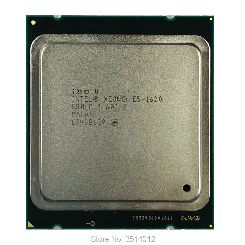 Процессор Intel Xeon E5 1620 3 6 ГГц четырехъядерный восьмипоточный процессор 10 МБ 130 Вт LGA