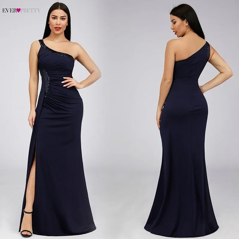Bodycon High Split Evening Dresses Ever Pretty Sequined One Shoulder Mermaid Elegant Women Long Party Gowns Robe Soiree 2020
Bodycon High Split Evening Dresses Ever Pretty Sequined One Shoulder Mermaid Elegant Women Long Party Gowns Robe Soiree 2020