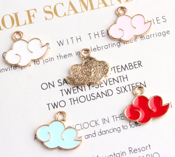20pcs Exquisite enamel Colorful cloud fashion charms 15*19mm pendants bag Handmade craft Jewelry Making bracelet necklace
20pcs Exquisite enamel Colorful cloud fashion charms 15*19mm pendants bag Handmade craft Jewelry Making bracelet necklace