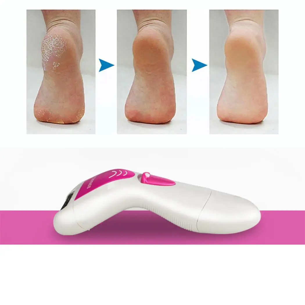USB Electric Foot Polisher Exfoliating Care Waterproof Exfoliator Pedicure Callus Dead Skin Hard Removal | Красота и здоровье