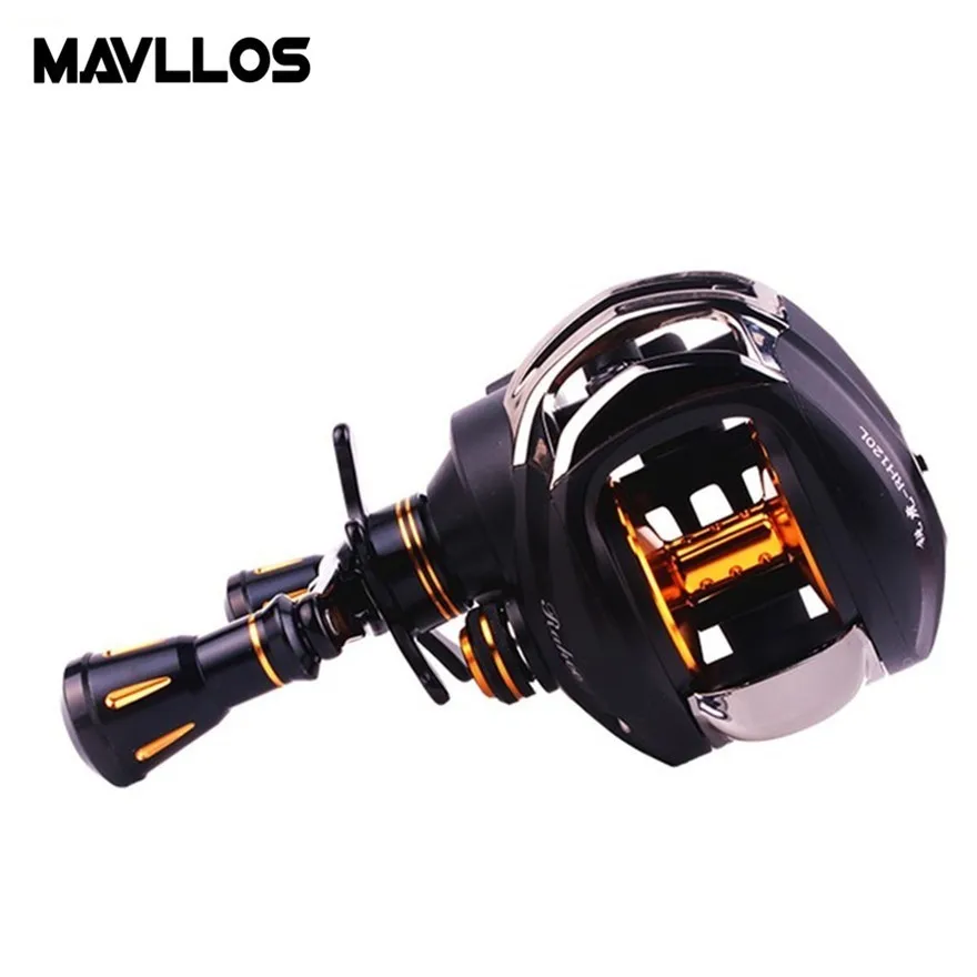 Mavllos Tiger Saltwater Fishing Casting Reel 16BB Speed Ratio 6.3:1 Line Capacity 0.26mm/220m Left Right Hand Baitcasting Reel
Mavllos Tiger Saltwater Fishing Casting Reel 16BB Speed Ratio 6.3:1 Line Capacity 0.26mm/220m Left Right Hand Baitcasting Reel