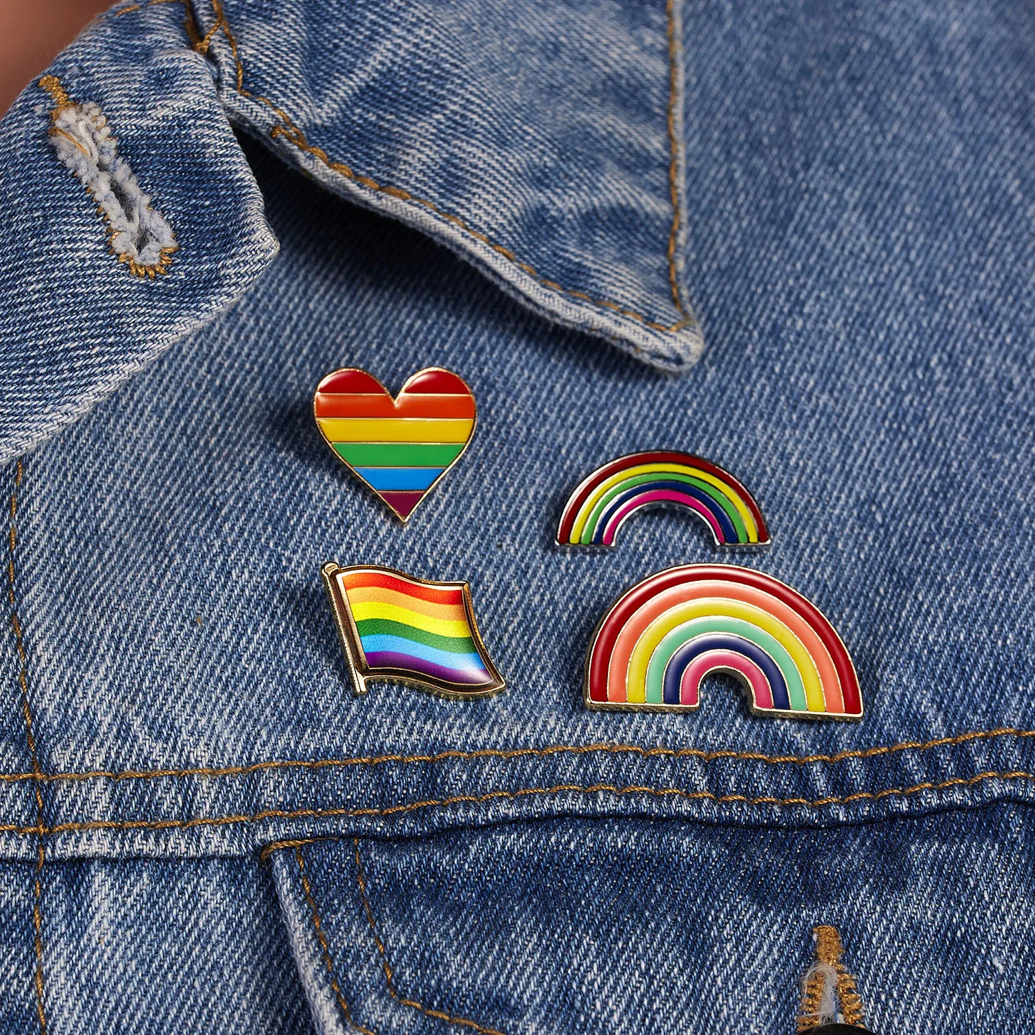 Fashion Colorful Enamel Pin Brooches For Women Cartoon Creative Mini Rainbow Metal Brooch Pins Denim Hat Badge Collar Jewelry
Fashion Colorful Enamel Pin Brooches For Women Cartoon Creative Mini Rainbow Metal Brooch Pins Denim Hat Badge Collar Jewelry
