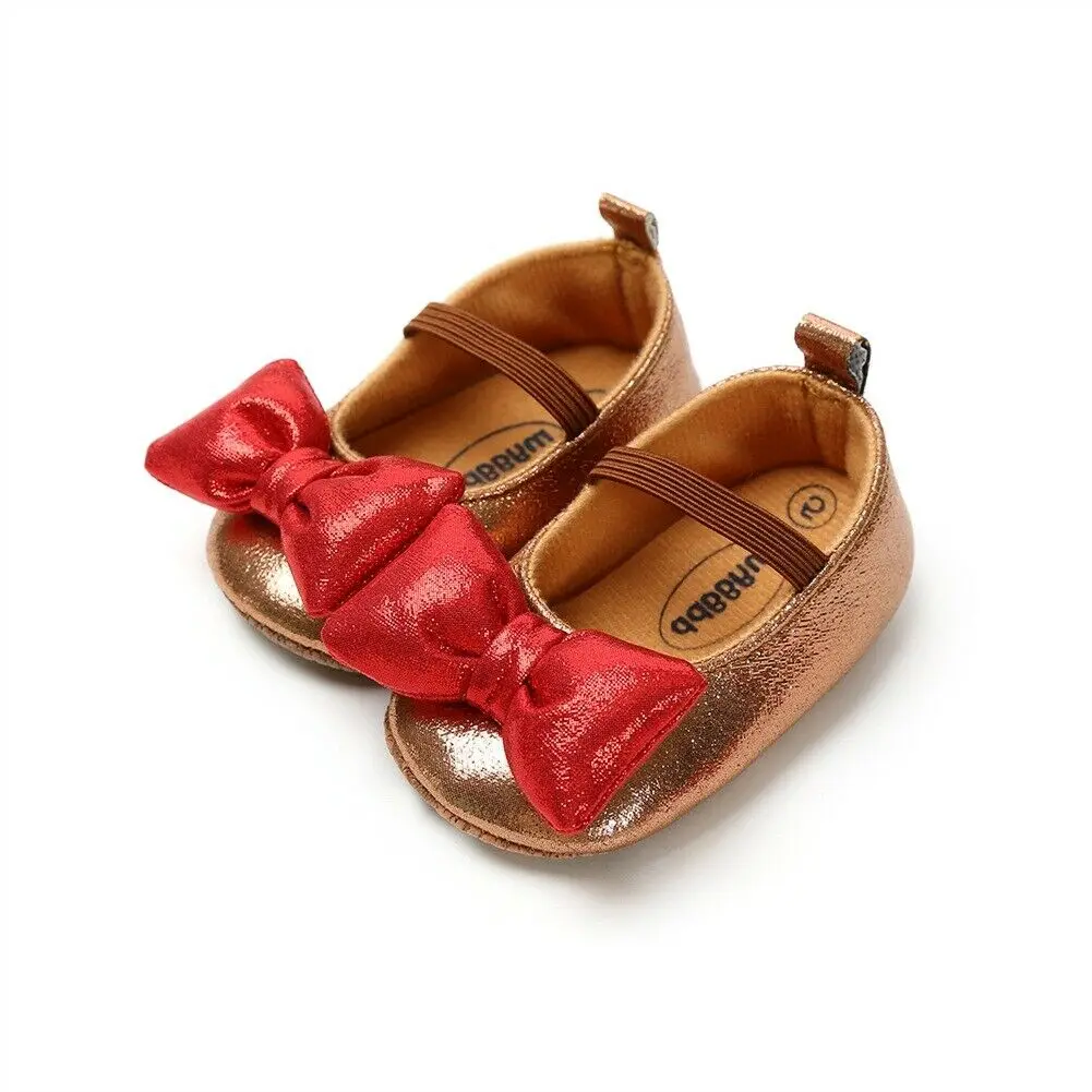 Newborn Babys Girl Bow Princess Shoes Anti-slip Soft Sole Crib Sneaker Prewalker Baby Girl First Walkers
Newborn Babys Girl Bow Princess Shoes Anti-slip Soft Sole Crib Sneaker Prewalker Baby Girl First Walkers
