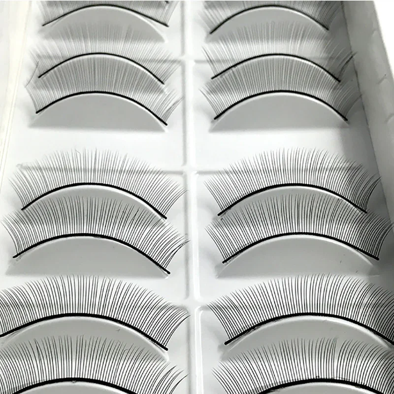 10 pairs Individual False Eyelashes Natural Training Lashes for Eyelash Extension Practicing Teaching
10 pairs Individual False Eyelashes Natural Training Lashes for Eyelash Extension Practicing Teaching