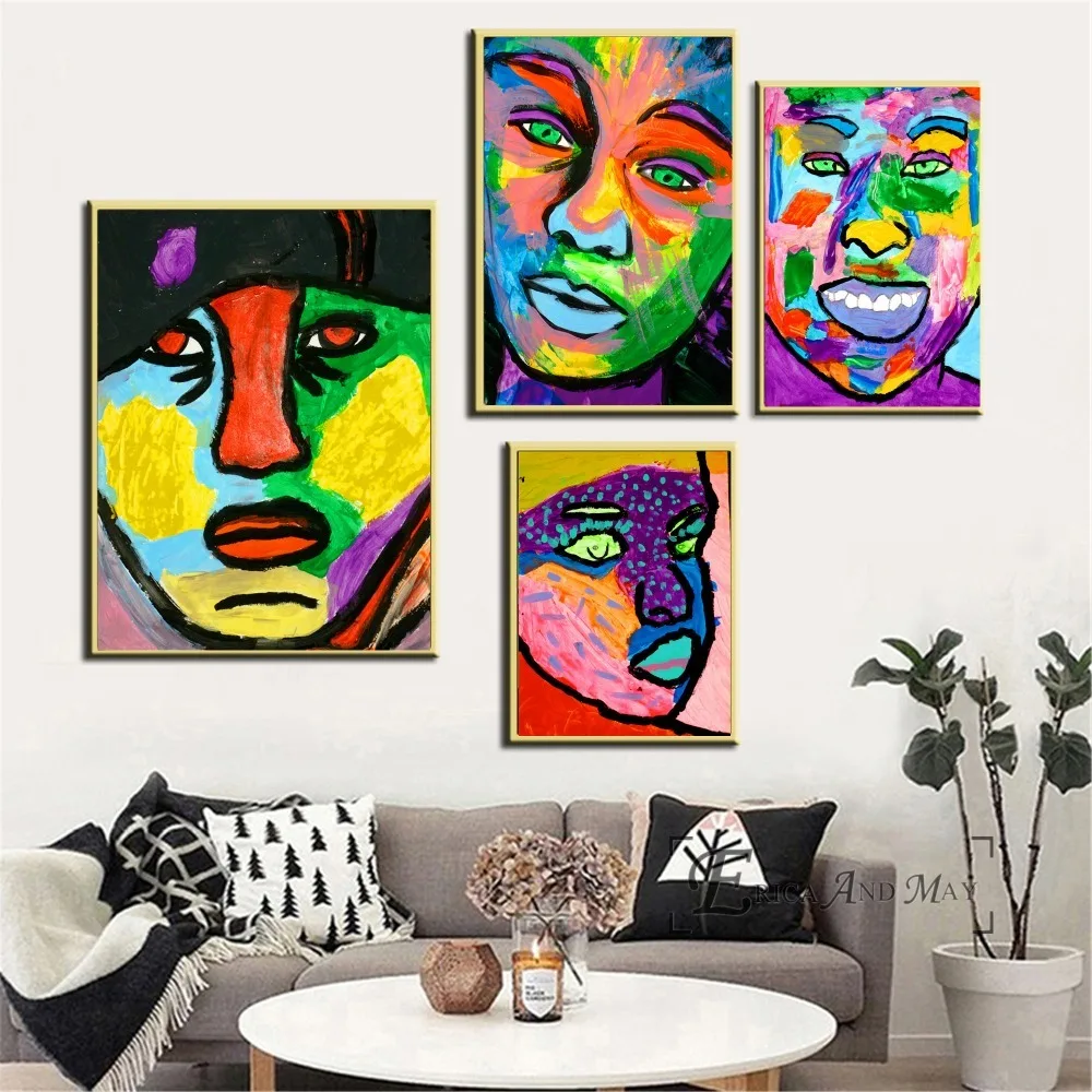 Pop Art Human Face Nielly Francoise Canvas Painting Posters And Prints For Living Room No Framed Wall Art Picture Home Decor
Pop Art Human Face Nielly Francoise Canvas Painting Posters And Prints For Living Room No Framed Wall Art Picture Home Decor