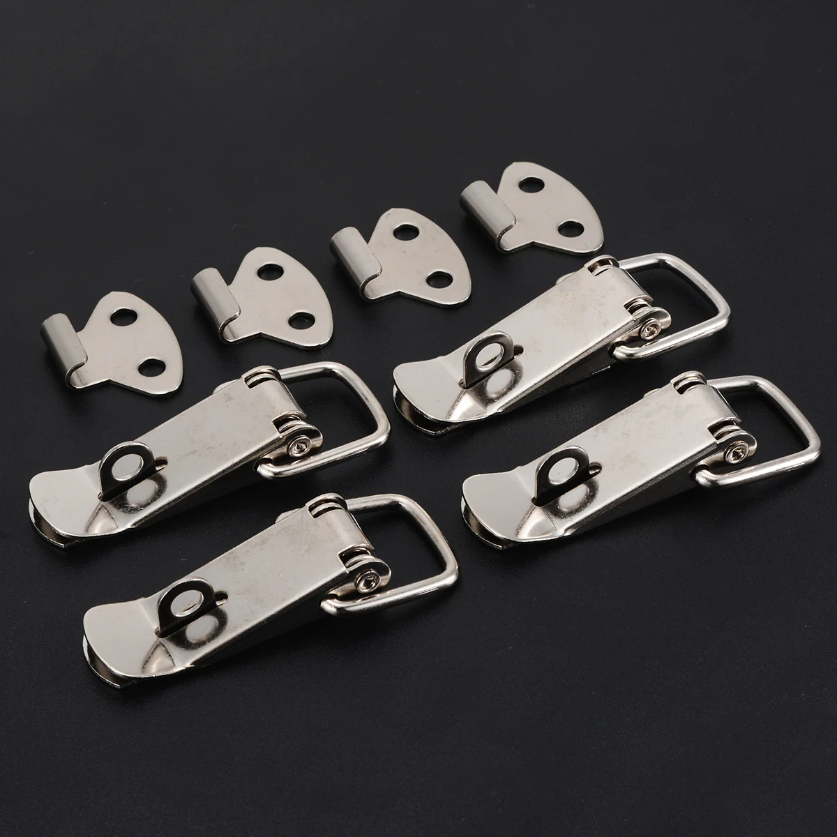 4Pcs Toolbox Case Metal Spring Toggle Latch Catch Clasp For Case Chest Lock Box Mayitr
4Pcs Toolbox Case Metal Spring Toggle Latch Catch Clasp For Case Chest Lock Box Mayitr