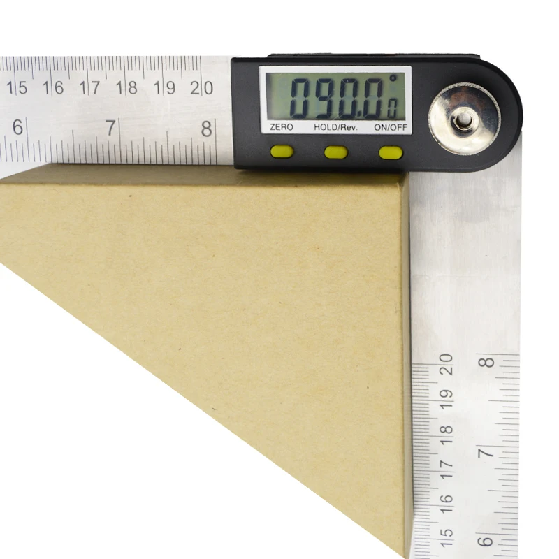200mm Digital Protractor Inclinometer Goniometer Level Measuring Tool Electronic Angle Gauge Stainless Steel Angle Ruler
200mm Digital Protractor Inclinometer Goniometer Level Measuring Tool Electronic Angle Gauge Stainless Steel Angle Ruler