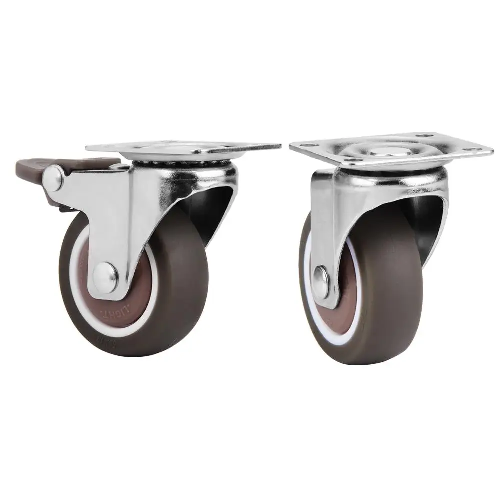 4Pcs Heavy Duty Furniture Mute Soft Rubber Casters Office Chair Caster Wheels Roller For Platform Trolley Chair
4Pcs Heavy Duty Furniture Mute Soft Rubber Casters Office Chair Caster Wheels Roller For Platform Trolley Chair