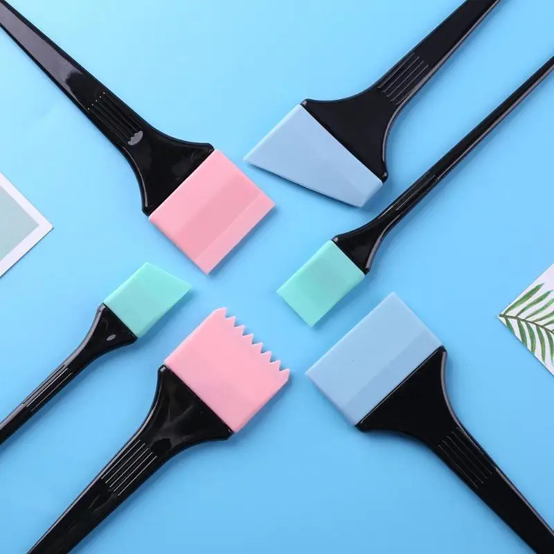 6pcs/Set Silicone Hair Dyeing Brushes Scrapper Spatula Silicone Hair Coloring Comb Kit Home Salon DIY Hair Styling Tools
6pcs/Set Silicone Hair Dyeing Brushes Scrapper Spatula Silicone Hair Coloring Comb Kit Home Salon DIY Hair Styling Tools
