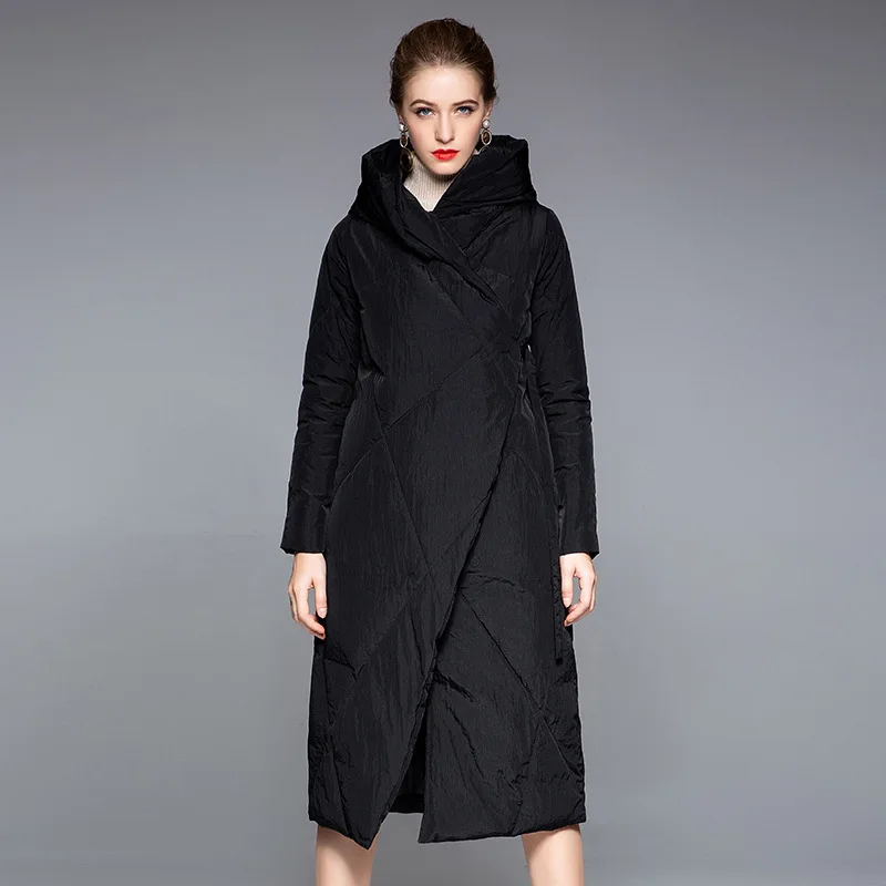 Winter Down Jackets hooded woman long over-knee length 90% white duck down thick women oversize loose down coat hooded188002
Winter Down Jackets hooded woman long over-knee length 90% white duck down thick women oversize loose down coat hooded188002
