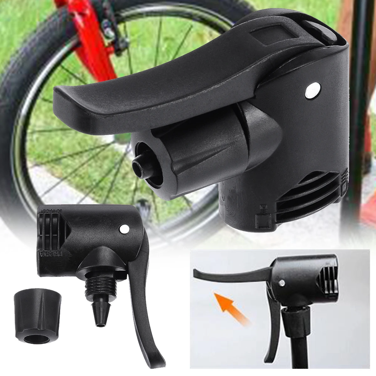 NEW Bicycle Bike Cycle Tyre Tube Replacement Pump Replacement Floor Pump Dual Head Air Pump Adapter Valve For Presta Schrader
NEW Bicycle Bike Cycle Tyre Tube Replacement Pump Replacement Floor Pump Dual Head Air Pump Adapter Valve For Presta Schrader