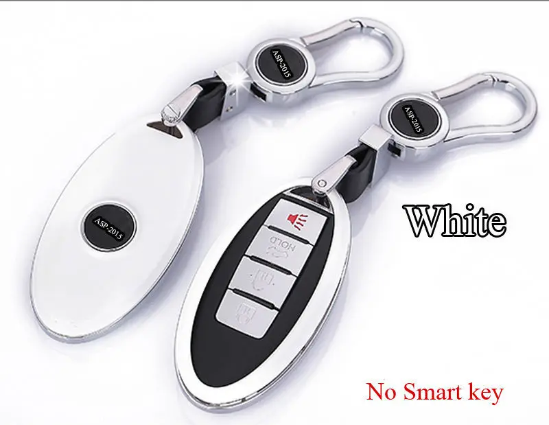 White 3 & 4 Buttons ABS PLastic Smart FOB Remote Key Cover Bag Shell Fit for Nissan QASHQAI, X-TRAIL Altima
White 3 & 4 Buttons ABS PLastic Smart FOB Remote Key Cover Bag Shell Fit for Nissan QASHQAI, X-TRAIL Altima