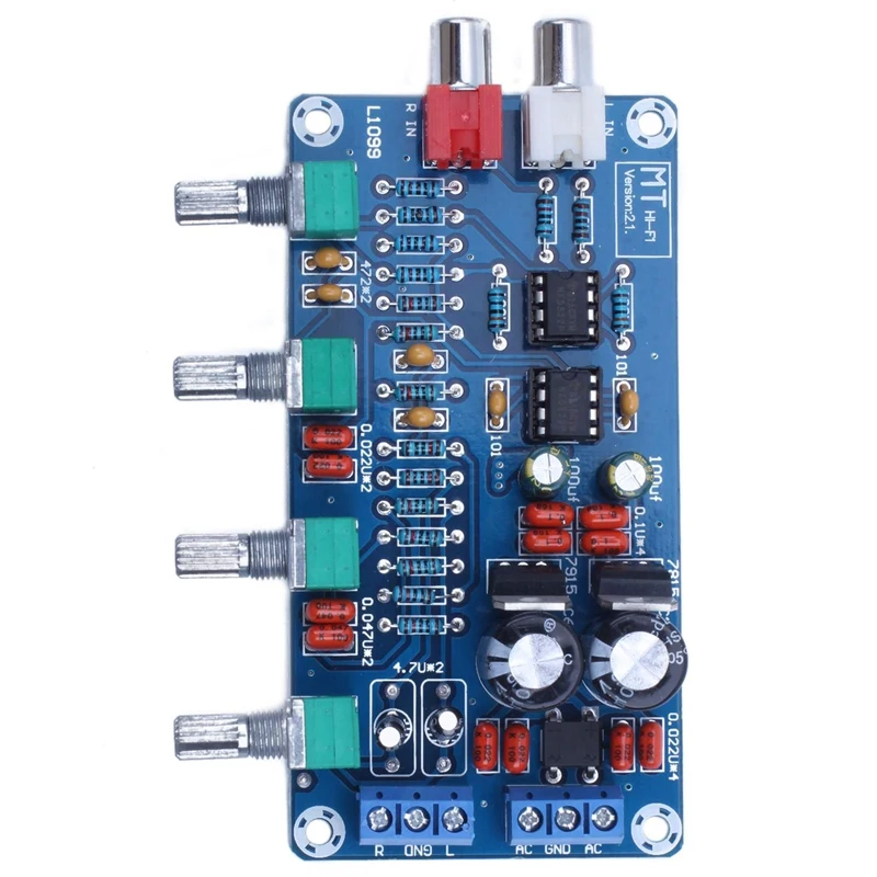 NE5532 OP-AMP HIFI усилитель громкости Tone EQ плата управления DIY наборы | Электроника