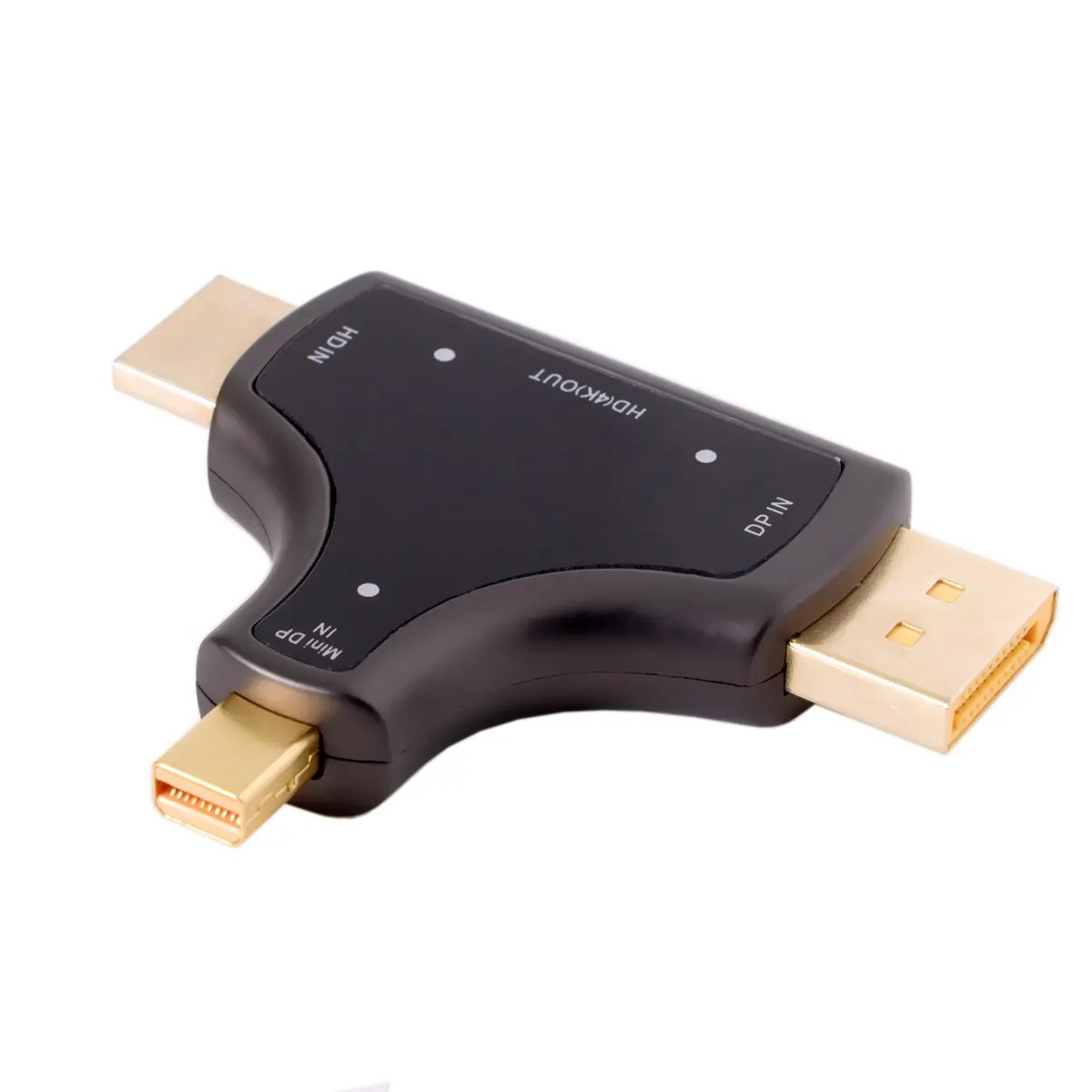 CYDZ HDMI-compatible & Displayport & Mini DP 3in1 to HDMI-compatible Female Adapter 4K 2K for Laptop PC
CYDZ HDMI-compatible & Displayport & Mini DP 3in1 to HDMI-compatible Female Adapter 4K 2K for Laptop PC