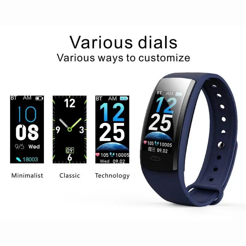 Q90 Smart Bracelet TFT HD Screen Waterproof IP67 Heart Rate Blood Pressure Oxygen Monitoring Smart Fitness watch for iOS Android
Q90 Smart Bracelet TFT HD Screen Waterproof IP67 Heart Rate Blood Pressure Oxygen Monitoring Smart Fitness watch for iOS Android