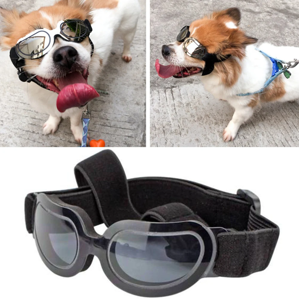 Adjustable Pet Dog Goggles Sunglasses Anti-UV Sun Glasses Eye Wear Protection Waterproof Sunglasses New Arrival
Adjustable Pet Dog Goggles Sunglasses Anti-UV Sun Glasses Eye Wear Protection Waterproof Sunglasses New Arrival