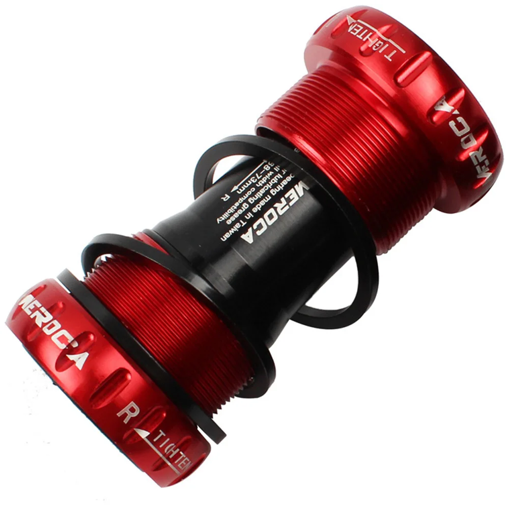 1*Ceramic Bearing MTB Road Bike BB Bottom Brackets 68-73mm w Ceramic Bearings Red/Black
1*Ceramic Bearing MTB Road Bike BB Bottom Brackets 68-73mm w Ceramic Bearings Red/Black