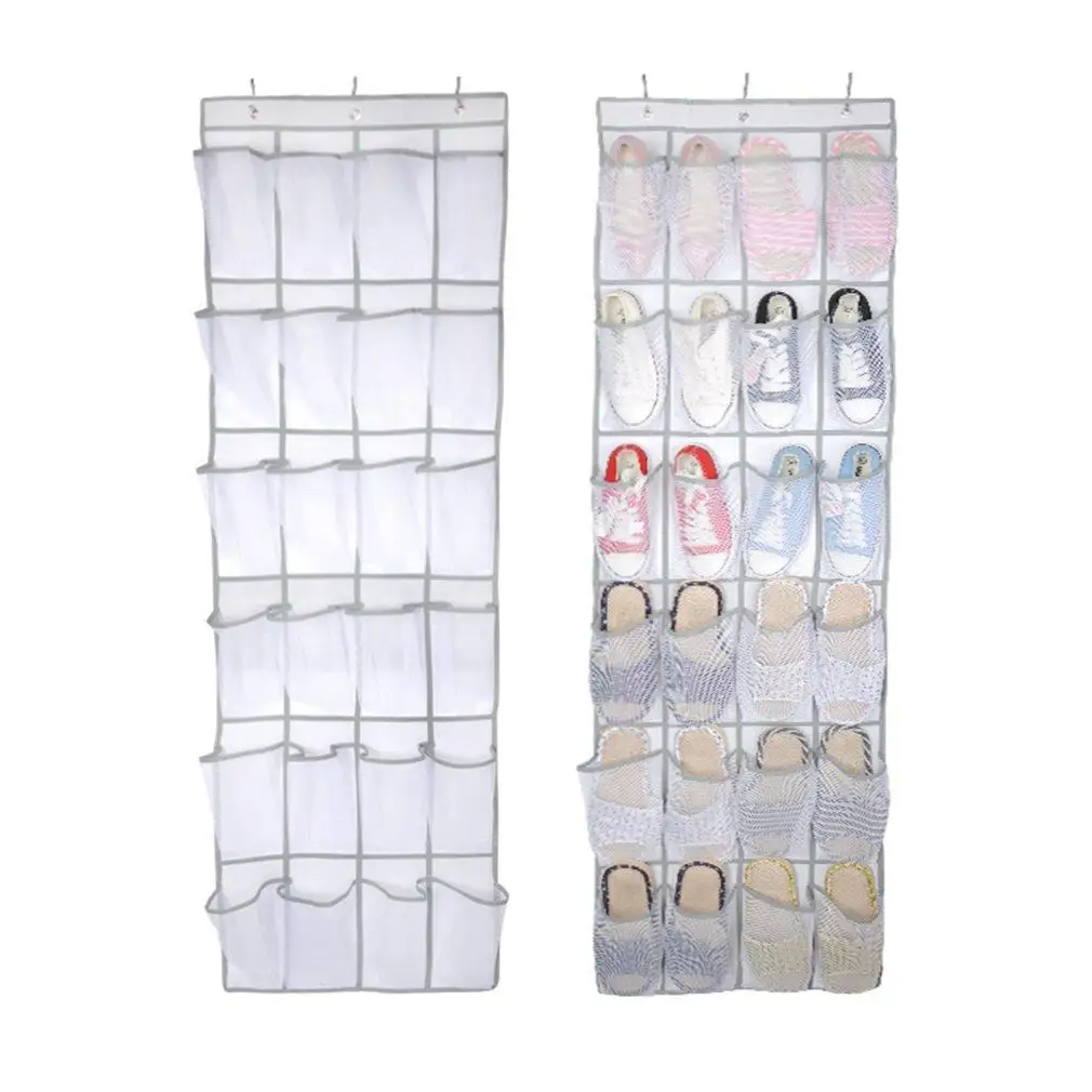 12 pairs of shoes Hanging Storage Bag Behind Doors Space Saving Easy to Carry for home storage
12 pairs of shoes Hanging Storage Bag Behind Doors Space Saving Easy to Carry for home storage